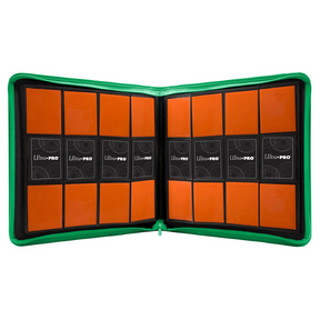 Ultra Pro PRO Binder: 12-Pocket Zippered - Green