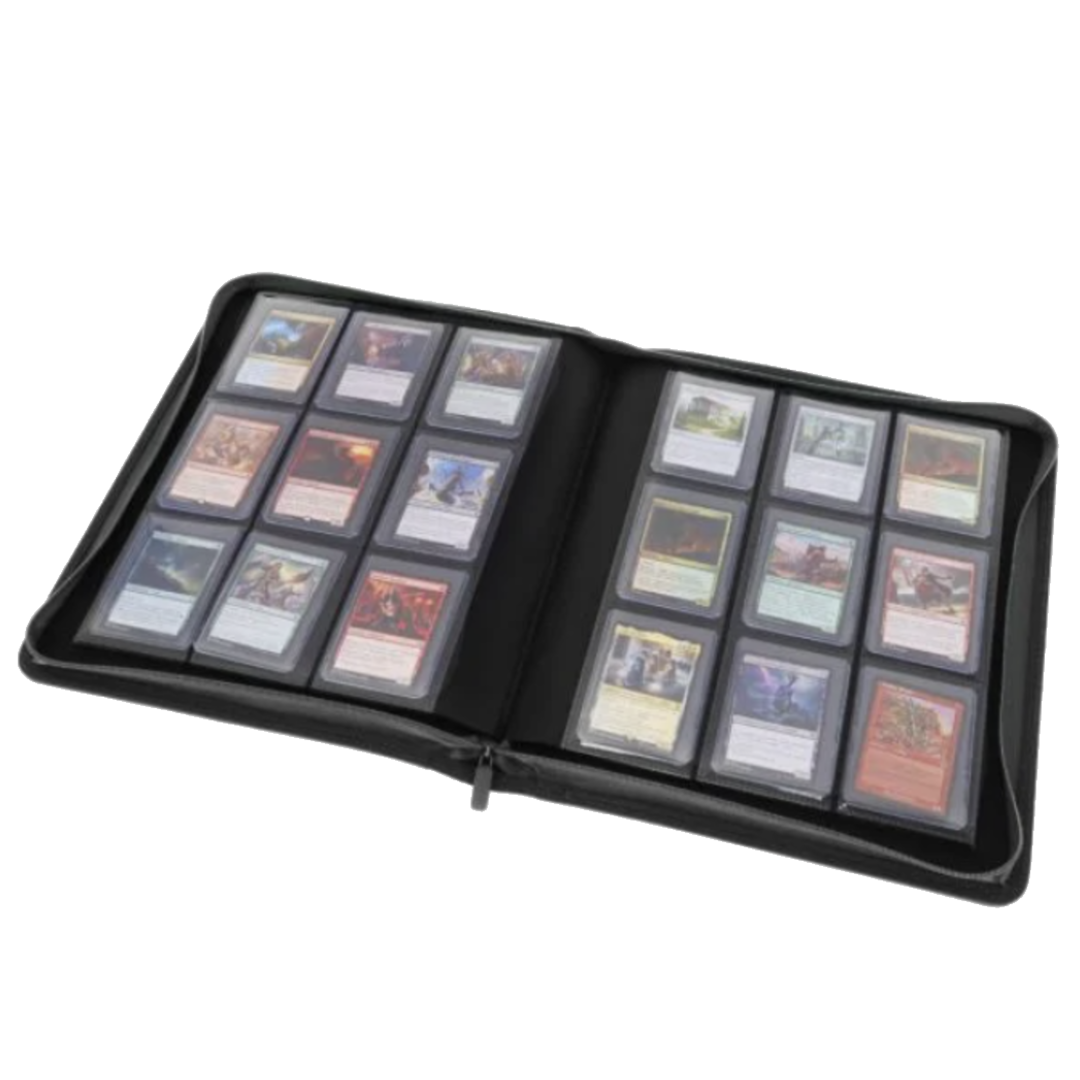 Z-Folio 9-Pocket LX Album - Toploaders - Black - BCW