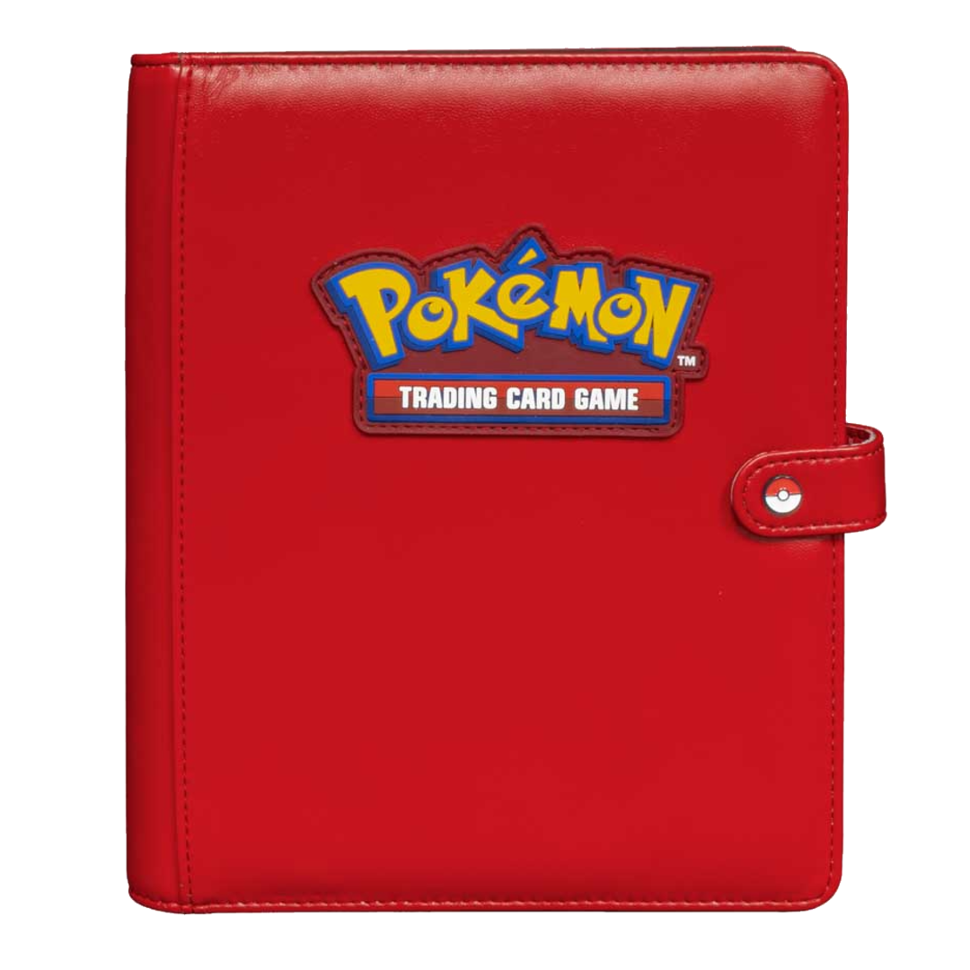 Ultra Pro Premium Snap Binder 4-Pocket Pokemon - RED