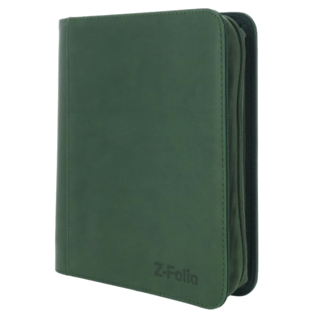Z-Folio 9-Pocket LX Album - Toploaders - GREEN - BCW