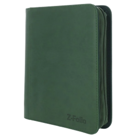 Z-Folio 9-Pocket LX Album - Toploaders - GREEN - BCW