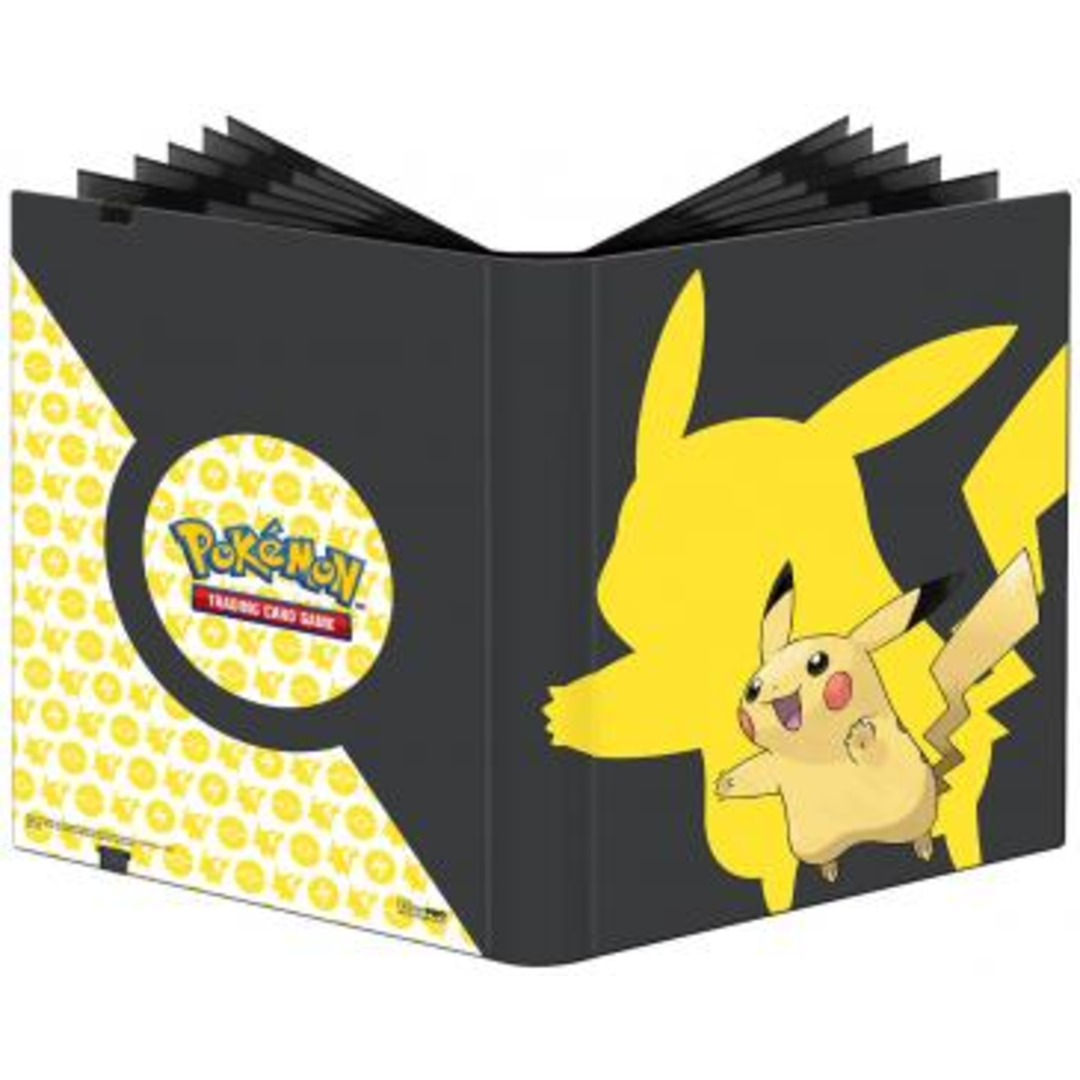 Ultra Pro PRO Binder: 9-Pocket Pokemon - Pikachu - Fits 180 cards