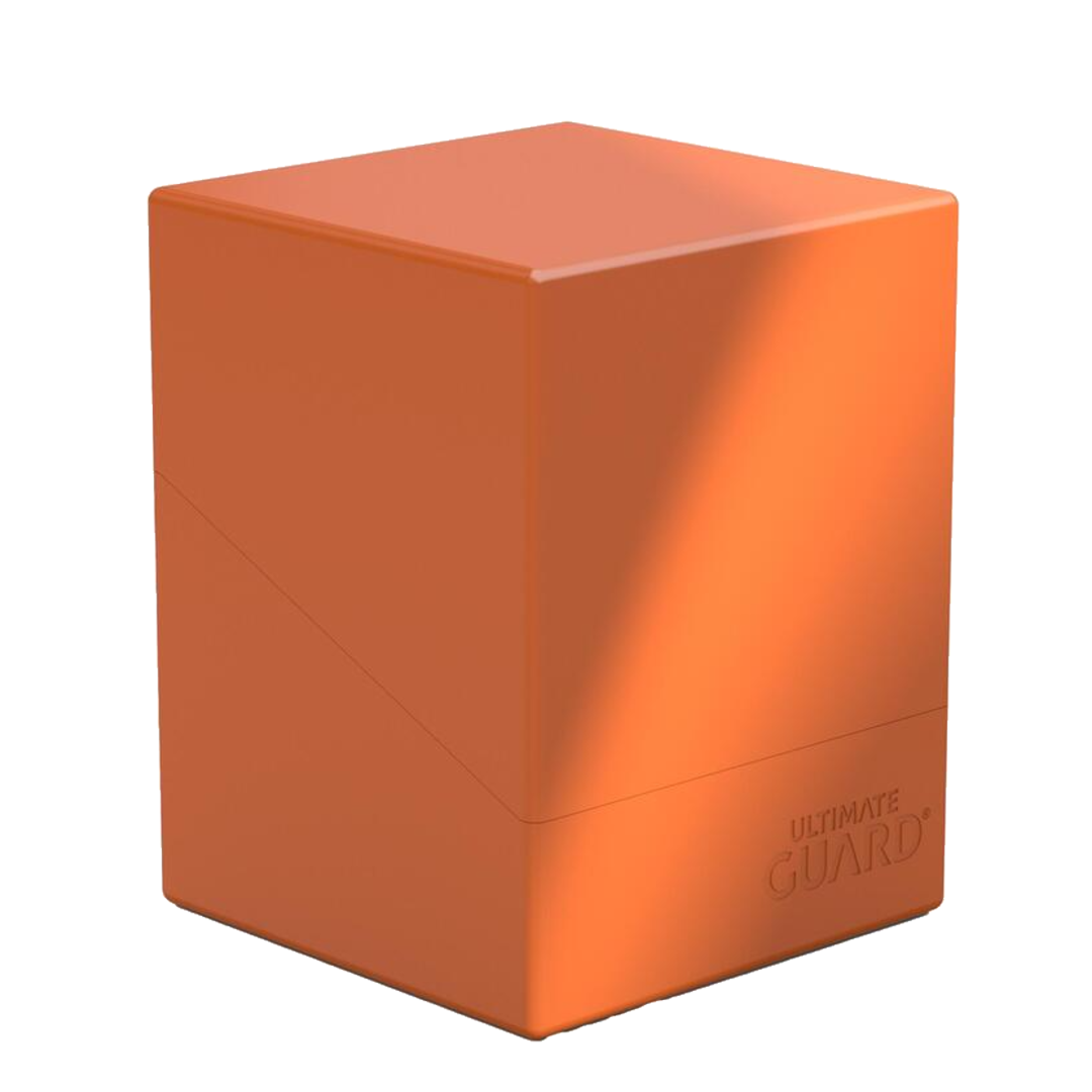 Boulder Deck Case 100+ - SOLID ORANGE - Ultimate Guard Deck Boxes