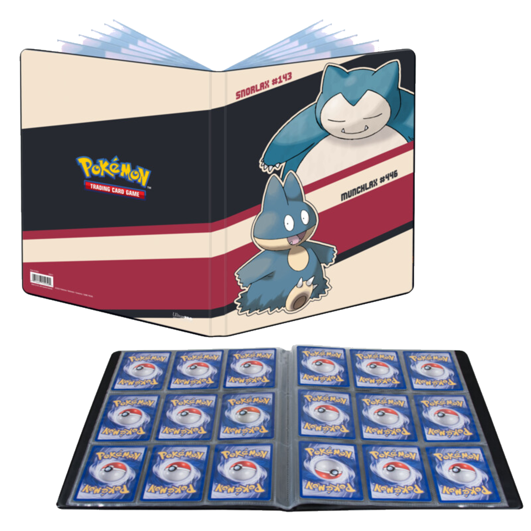 Ultra Pro Portfolio 9 Pocket Pokemon Snorlax and Munchlax